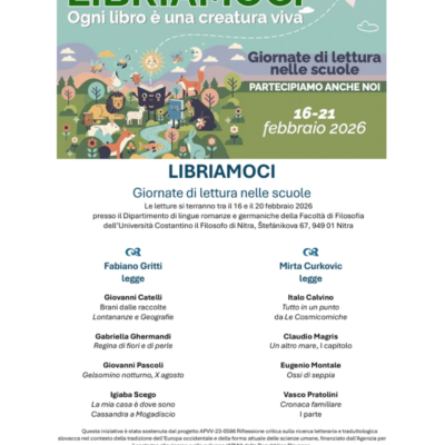 Libriamoci – Giornate di lettura nelle scuole