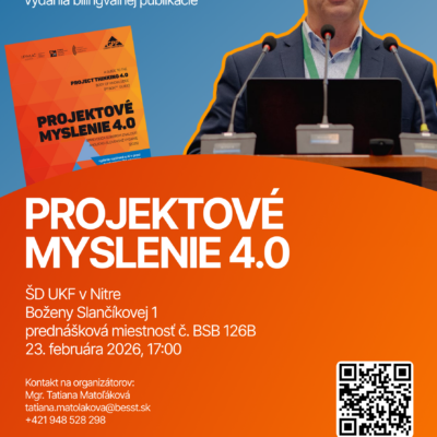 Prednáška „Kniha ako projekt“