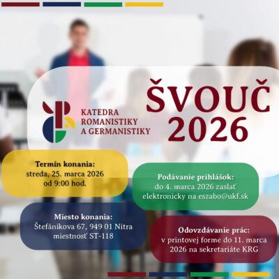 ŠVOUČ 2026