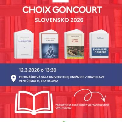 Účasť študentiek Katedry romanistiky a germanistiky FF UKF na Choix Goncourt 2026